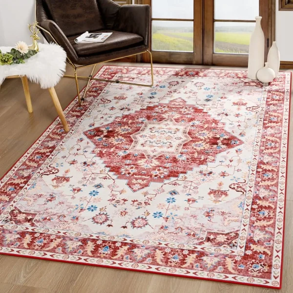 Soft Boho Rug for Living Room, Bedroom Large Size